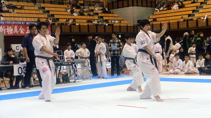 第15回オープントーナメント 全四国交流空手道選手権大会・入賞者
