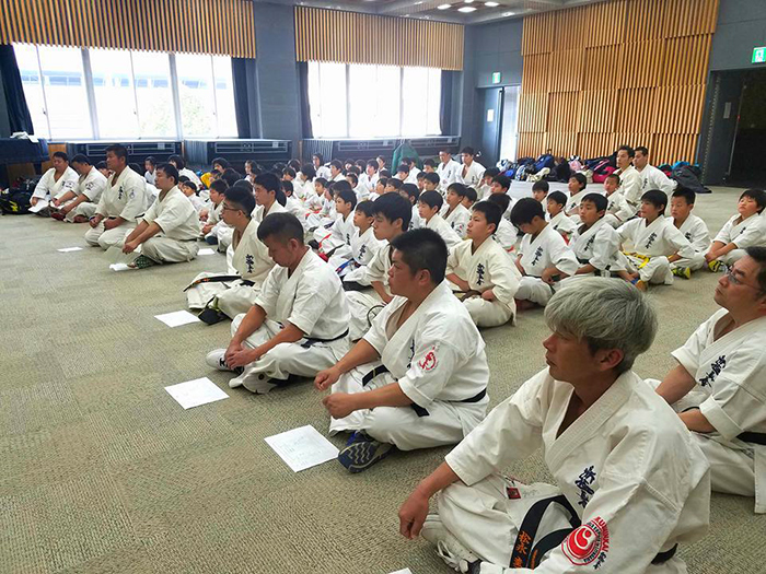 2018年 新極真会 三好道場寒稽古(冬季合宿)