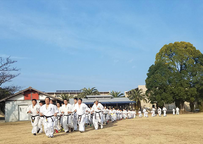 2018年 新極真会 三好道場寒稽古(冬季合宿)