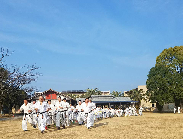 2018年 新極真会 三好道場寒稽古(冬季合宿)