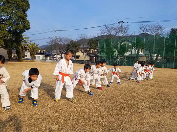 2018年 新極真会 三好道場寒稽古(冬季合宿)