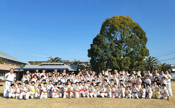 2018年 新極真会 三好道場寒稽古(冬季合宿)