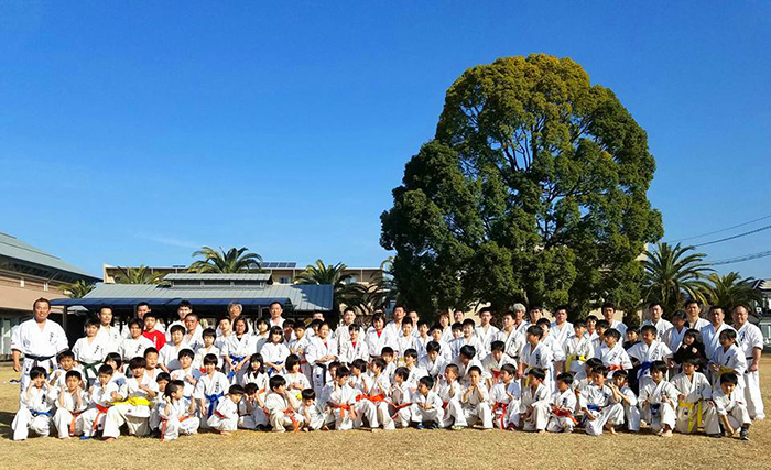 2018年 新極真会 三好道場寒稽古(冬季合宿)