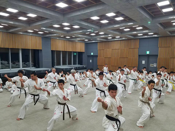 2018年 新極真会 三好道場寒稽古(冬季合宿)