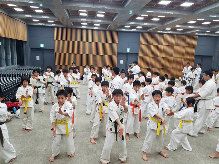 2018年 新極真会 三好道場寒稽古(冬季合宿)