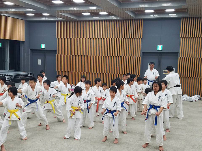 2018年 新極真会 三好道場寒稽古(冬季合宿)