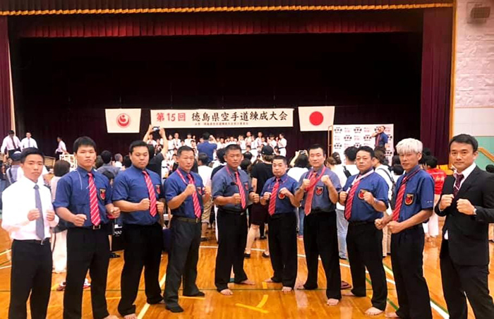 第15回徳島県空手道練成大会・入賞者