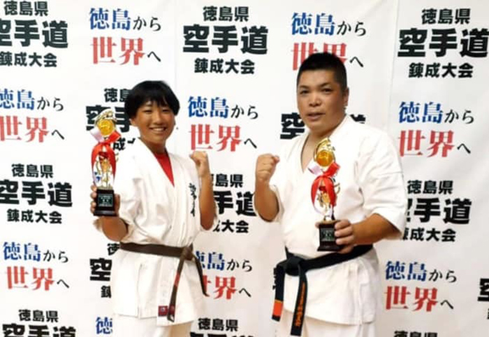 第15回徳島県空手道練成大会・入賞者