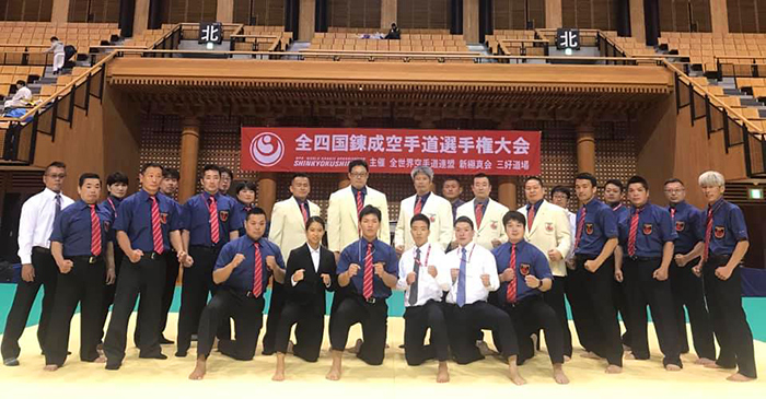 第19回オープントーナメント 全四国錬成空手道選手権大会・入賞者