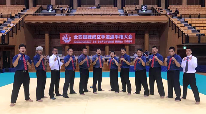 第19回オープントーナメント 全四国錬成空手道選手権大会・入賞者
