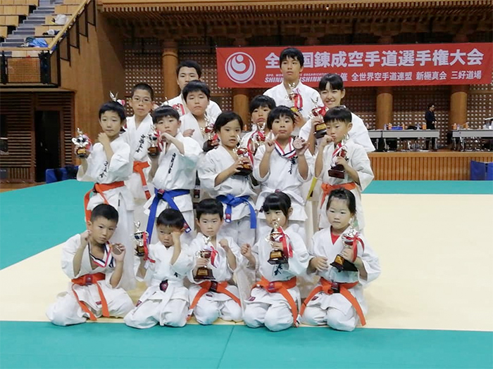第19回オープントーナメント 全四国錬成空手道選手権大会・入賞者