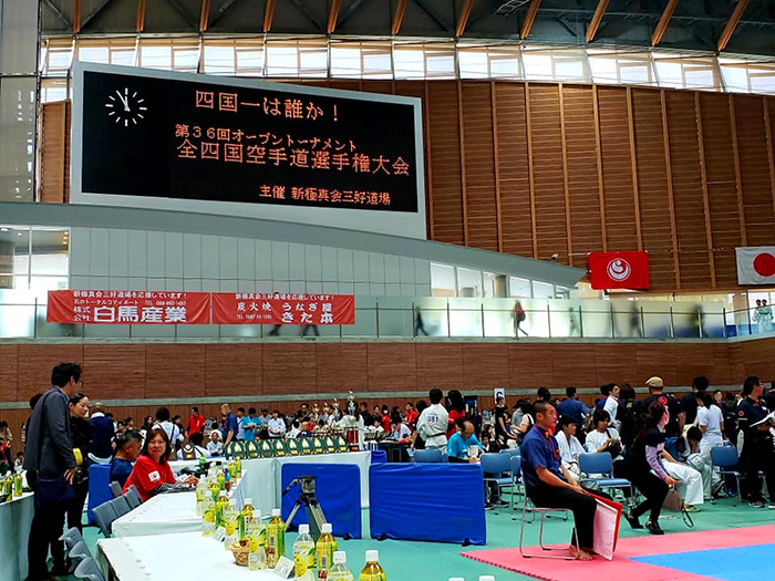 第36回オープントーナメント 全四国空手道選手権大会 入賞者一覧