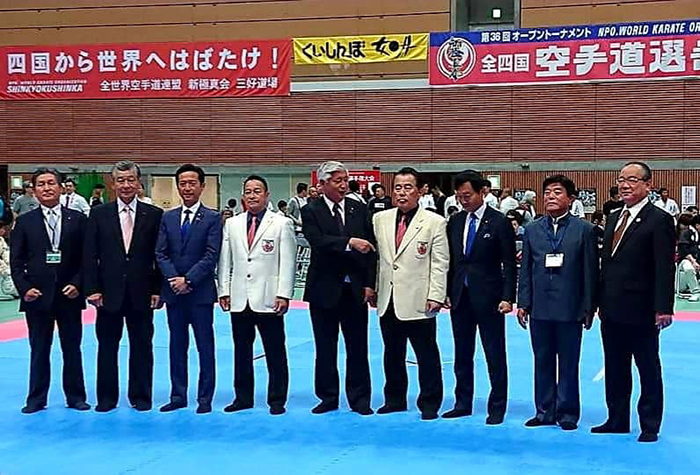 第36回オープントーナメント 全四国空手道選手権大会 入賞者一覧