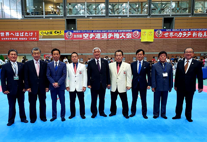 第36回オープントーナメント 全四国空手道選手権大会 入賞者一覧
