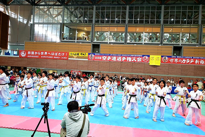 第36回オープントーナメント 全四国空手道選手権大会 入賞者一覧