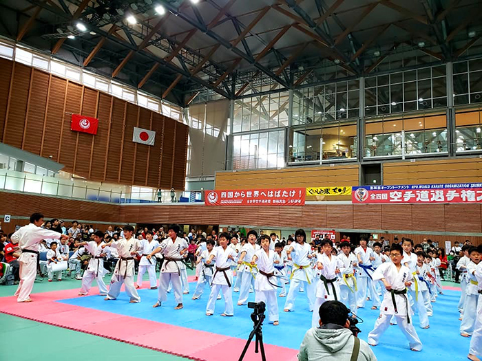 第36回オープントーナメント 全四国空手道選手権大会 入賞者一覧