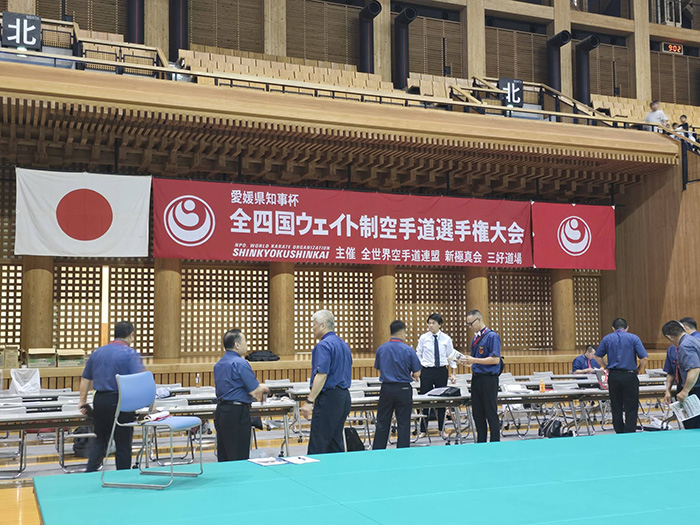 第25回全四国ウェイト制空手道選手権大会入賞者
